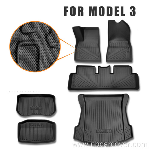 High Quality Rulo Car Mat Set For Tesla